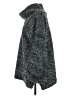 Sunday in Brooklyn 100% Polyester Tweed Gray Turtleneck Sweater Size XS - photo 5