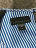 Attention 100% Polyester Blue Sleeveless Blouse Size M - photo 4