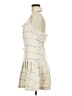 Aqua 100% Polyester Tweed Ivory Cocktail Dress Size M - photo 5