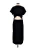 Old Navy Solid Black Casual Dress Size L - photo 2