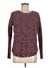 SO 100% Acrylic Tweed Burgundy Pullover Sweater Size M - photo 1