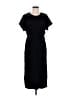 Old Navy Solid Black Casual Dress Size L - photo 1