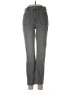 Zara Houndstooth Gray Jeans Size 6 - photo 1