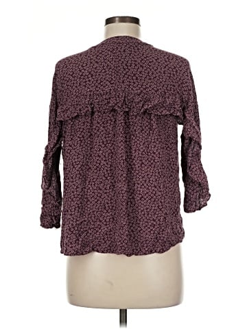 LC Lauren Conrad 3/4 Sleeve Blouse (view 2)