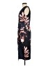 Kay Unger 100% Polyester Floral Black Cocktail Dress Size 2 - photo 5