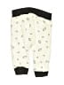 Rae Dunn 100% Cotton Ivory Snow Pants With Bib Size 0-3 mo - photo 2