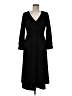 J.Crew 100% Polyester Black Casual Dress Size 8 - photo 1