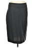 Theory Solid Gray Wool Skirt Size 8 - photo 1