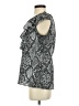 Milano 100% Polyester Silver Sleeveless Blouse Size S - photo 5