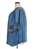 retrology Blue 3/4 Sleeve Blouse Size 3X - photo 5