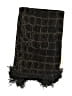 Dana Buchman 100% Rayon Black Brown Scarf One size - photo 2