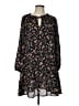 Old Navy Paisley Black Casual Dress Size L - photo 1
