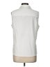 Modern Works Ivory Sleeveless Blouse Size L - photo 2