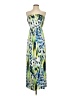 Apt. 9 Animal Print Blue Cocktail Dress Size S - photo 1