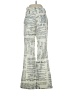 GOGO Graphic Silver Casual Pants Size 3 - photo 2