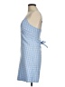 John Galt Checkered-gingham Blue Casual Dress One size - photo 5
