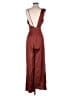 Lulus 100% Polyester Solid Burgundy Jumpsuit Size XS - photo 2