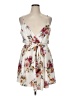 rue21 Floral White Casual Dress Size XL - photo 1