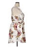 rue21 Floral White Casual Dress Size XL - photo 4