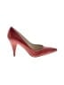 Nine West Color Block Red Heels Size 8 - photo 1