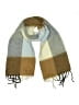 H&M Plaid Brown Tan Scarf One size - photo 1