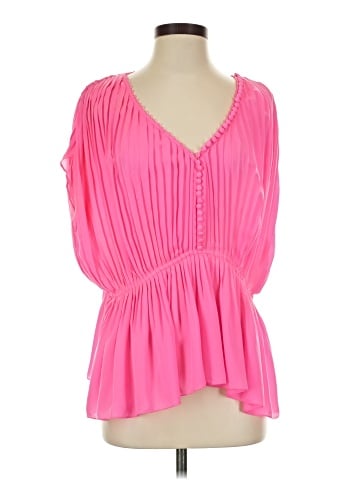 Elizabeth and James Short Sleeve Blouse (view 1)
