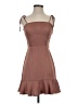 Express 100% Polyester Brown Cocktail Dress Size XS - photo 1