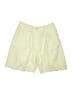 Jaclyn Smith Solid Yellow Shorts Size 10 Petite - photo 1