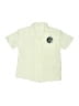 Next 100% Cotton Green Short Sleeve Button-Down Shirt Size 6-9 mo - photo 1