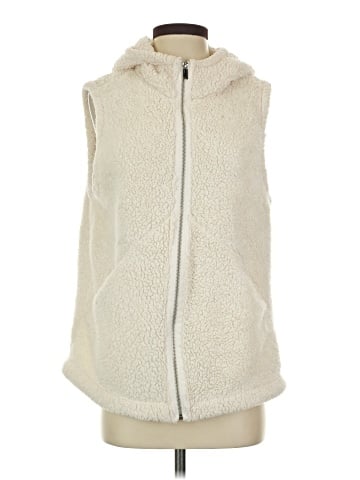 Jones New York Signature Faux Fur Vest (view 1)
