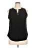 Assorted Brands Black Sleeveless Blouse Size XL - photo 1