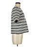 Ann Taylor Stripes Black Short Sleeve Top Size M - photo 4