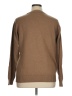 Oscar De La Renta Color Block Brown Tan Pullover Sweater Size XL - photo 2