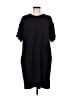 Athleta Solid Black Casual Dress Size L - photo 1