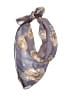 Halston Gray Purple Scarf One size - photo 1