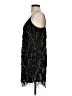 Aqua 100% Polyester Black Cocktail Dress Size S - photo 5