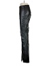 Shein 100% Polyurethane Metallic Black Casual Pants Size M - photo 5