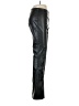 Shein 100% Polyurethane Metallic Black Casual Pants Size M - photo 4
