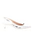 Sam Edelman Metallic White Silver Heels Size 9 1/2 - photo 1