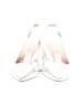 Sam Edelman Metallic White Silver Heels Size 9 1/2 - photo 2