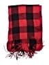 Unbranded Plaid Red Scarf One size - photo 2