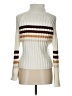 rue21 Stripes Ivory Turtleneck Sweater Size L - photo 2