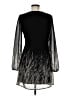 SM Wardrobe 100% Polyester Graphic Black Cocktail Dress Size M - photo 2