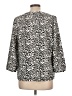 Talbots Animal Print Ivory 3/4 Sleeve Blouse Size L - photo 2