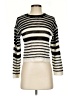 Noisy May 100% Acrylic Stripes Ivory Pullover Sweater Size XS - photo 1