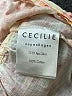 Cecilie Copenhagen 100% Cotton Orange Tube Top Size S - photo 5