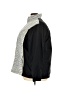Just My Size 100% Nylon Chevron-herringbone Gray Track Jacket Size 22W/24W - photo 5