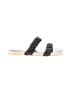 Marc Fisher LTD 100% Leather Gray Black Sandals Size 7 - photo 1