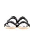 Marc Fisher LTD 100% Leather Gray Black Sandals Size 7 - photo 2