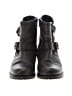 Steve Madden Black Gray Ankle Boots Size 6 - photo 2